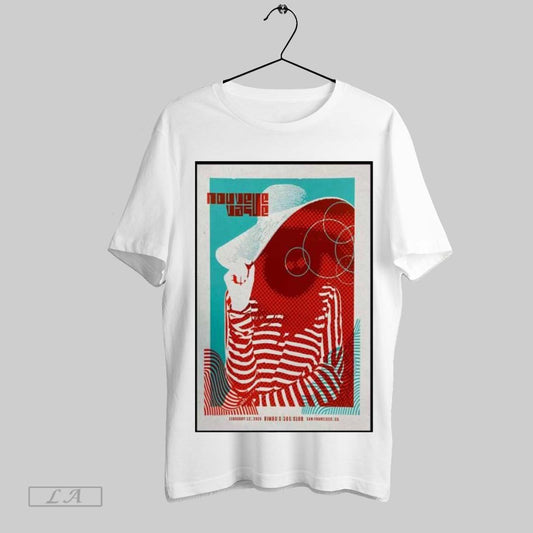Top Nouvelle Vague Feb 12 2025 Bimbos 365 Club In San Francisco Ca Tour Poster Sweatshirt T Shirt
