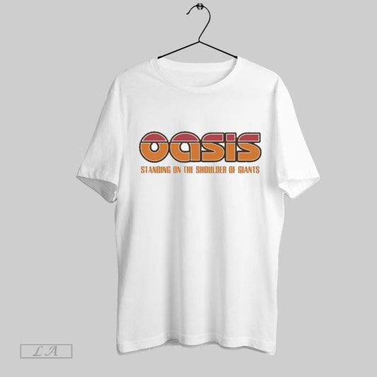 Top Oasis Standing On The Shoulder Of Giants T Shirt Sweatshirt Hoodie Shirt