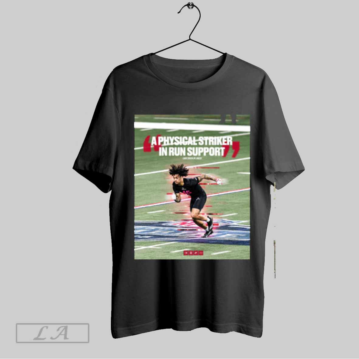 Top Ohio State Buckeyes Football A Physical Striker In Run Support Lance Zierlein Nfl Analysts Poster T Shirt Sweatshirt Hoodie Shirt