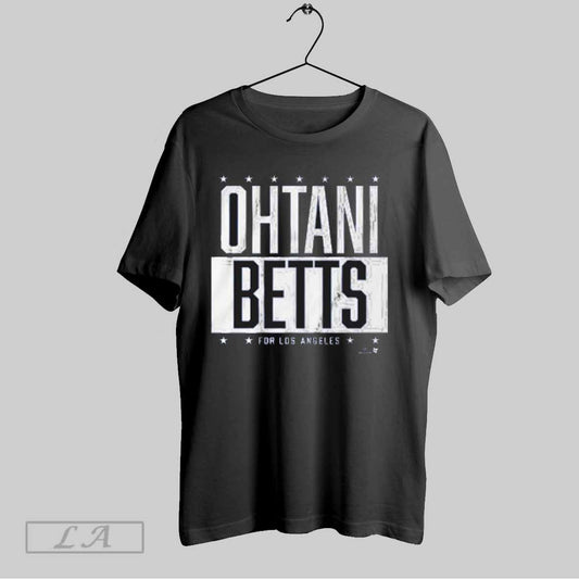 Top Ohtani Betts For Los Angeles Dodgers T Shirt Sweatshirt Hoodie Shirt