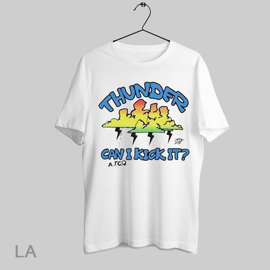 Top Oklahoma City Thunder A Tribe Called Quest Can I Kick It Rain T Shirt Sweatshirt Hoodie Shirt