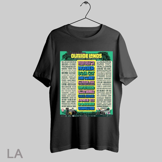 Top Outside Lands San Francisco Golden Gate Park Bleachers Jorja Smith Still Woozy Thundercat Aug 8 10 2025 Poster T Shirt Sweatshirt Hoodie Shirt