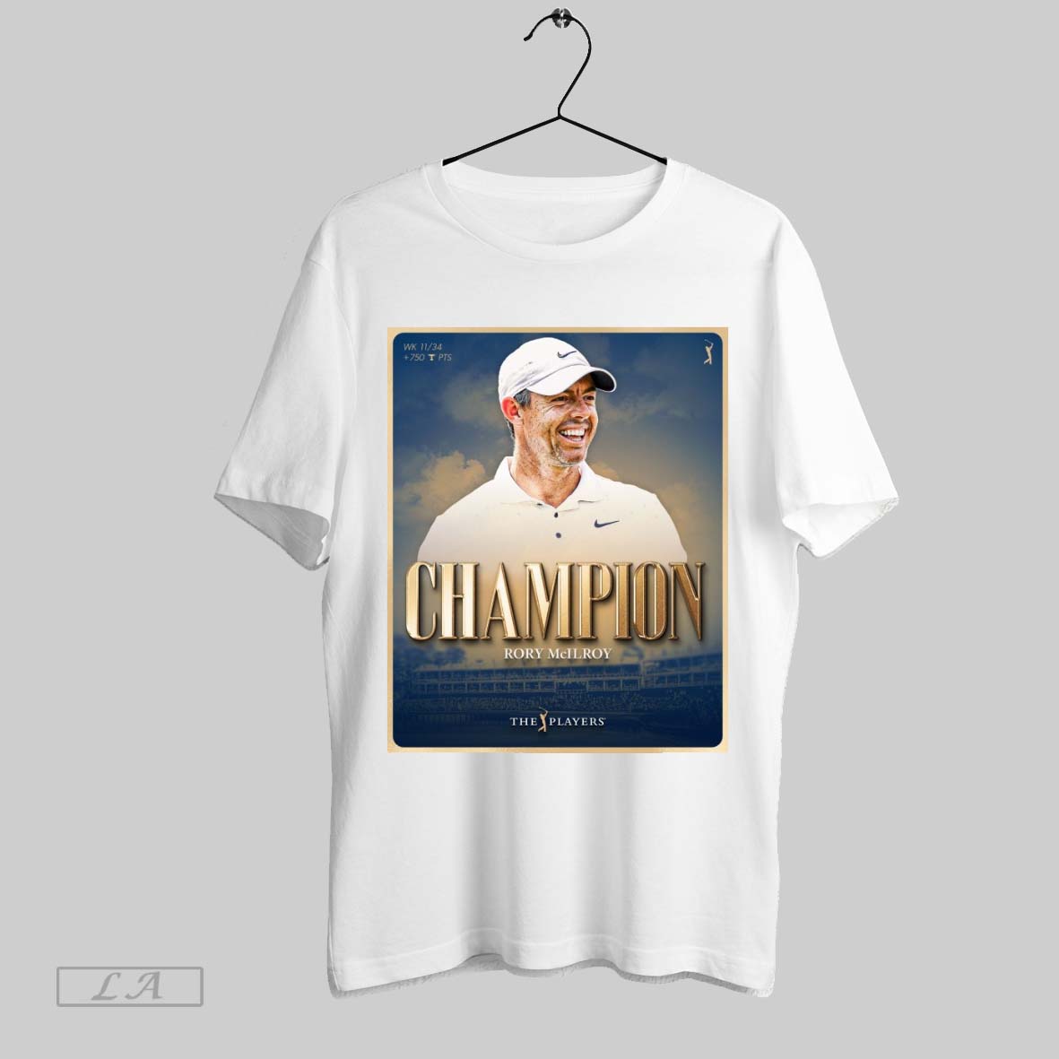 Top Pga Tour Rory Mcilroy Has Again Won The Players Champion Poster Sweatshirt Tee Shirt
