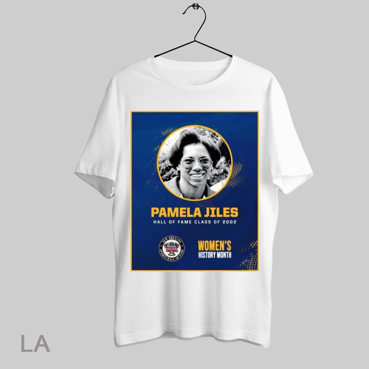 Top Pamela Jiles Class Of 2002 New Orleans Sports Hall Of Famers Womens History Month T Shirt Sweatshirt Hoodie Shirt