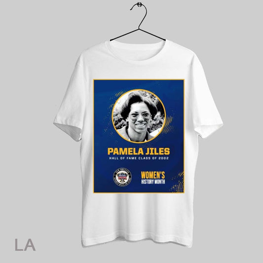 Top Pamela Jiles Class Of 2002 New Orleans Sports Hall Of Famers Womens History Month T Shirt Sweatshirt Hoodie Shirt