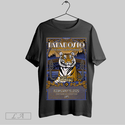Top Papadosio At The Canal Club In Richmond Va February 15 2025 Legacy Poster Sweatshirt T Shirt