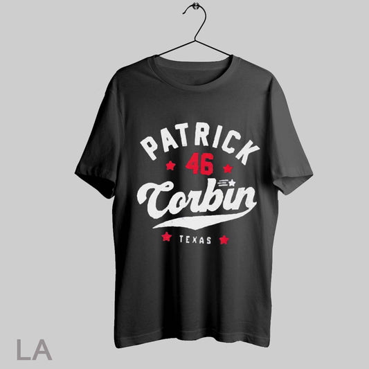 Top Patrick Corbin 46 Texas Mlb 2025 T Shirt Sweatshirt Hoodie Shirt