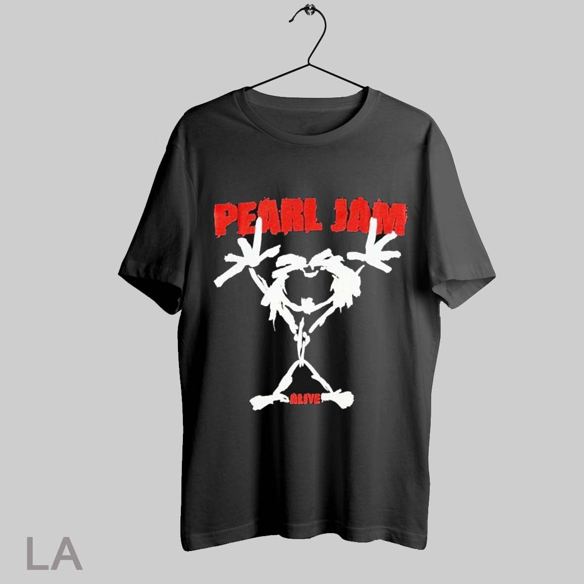 Top Pearl Jam Alive Stickman T Shirt Sweatshirt Hoodie Shirt