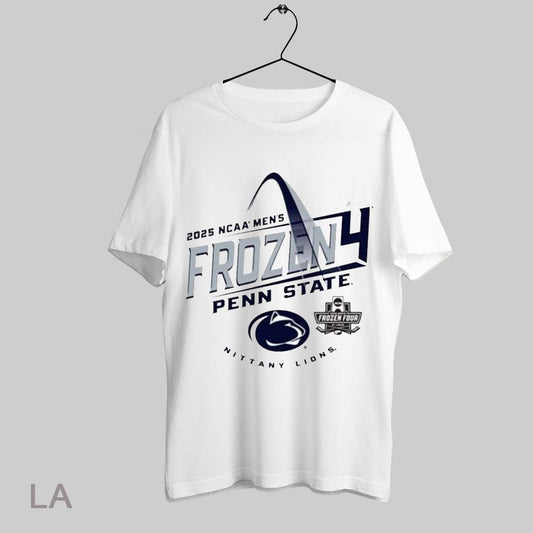Top Penn State Nittany Lions 2025 Frozen Four T Shirt Sweatshirt Hoodie Shirt