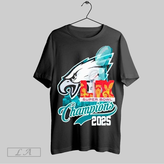 Top Philadelphia Eagles Super Bowl Lix Champions 2025 T Shirt Sweatshirt Hoodie Shirt