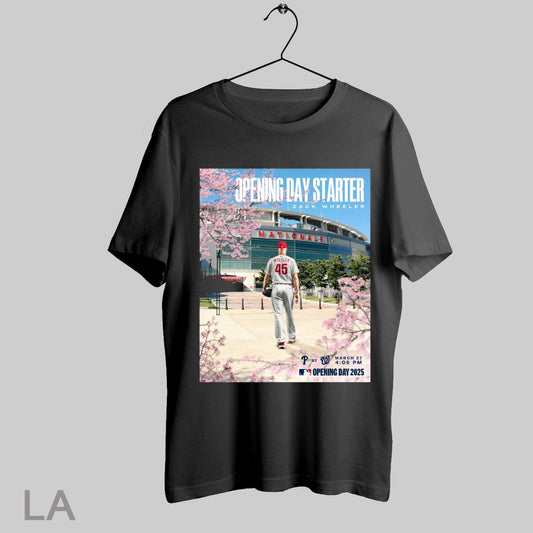 Top Philadelphia Phillies At Washington Nationals Mlb Opening Day Starter Zack Wheeler March 27 2025 Poster T Shirt Sweatshirt Hoodie Shirt