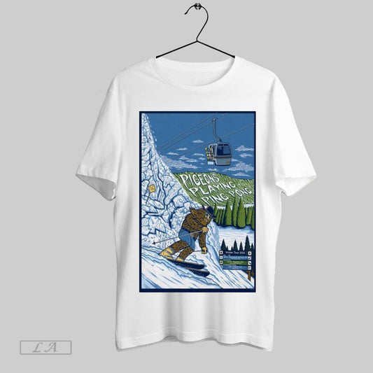 Top Pigeons Playing Ping Pong Winter Tour March 2025 Mar 5 6 Steamboat Springs Co Mar 7 8 Boulder Co Poster T Shirt Sweatshirt Hoodie Shirt