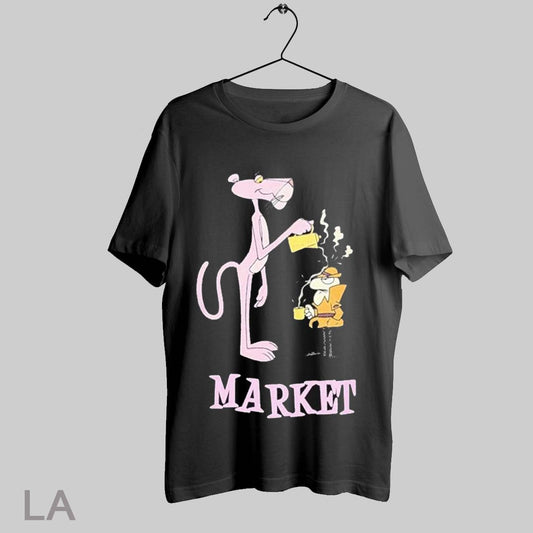 Top Pink Panther X Market Pourover T Shirt Sweatshirt Hoodie Shirt