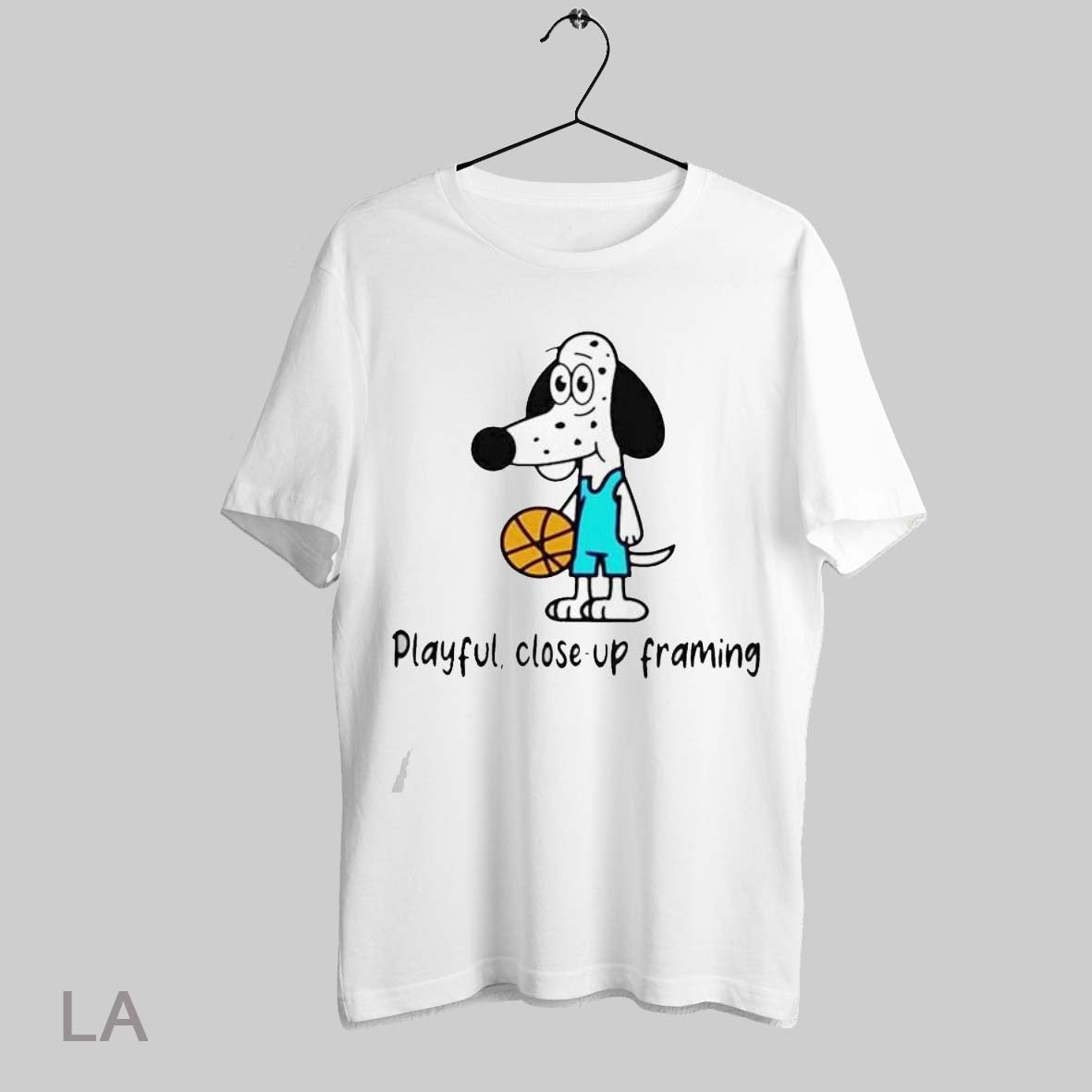Top Playful Close Up Framing Dalmatian Dog Basketball T Shirt Sweatshirt Hoodie Shirt
