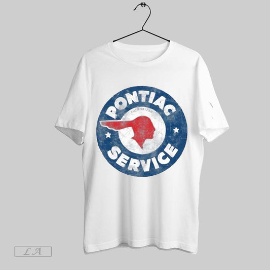 Top Pontiac Service Vintage Style T Shirt Sweatshirt Hoodie Shirt