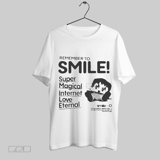 Top Porter Robinson Remember To Smile Super Magical Internet Love Eternal T Shirt Sweatshirt Hoodie Shirt