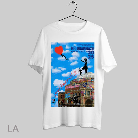 Top Poster 25 Years Of Teenage Cancer Trust At The Royal Albert Hall Mr Brainwash Autographed Print Mar 24 30 2025 T Shirt Sweatshirt Hoodie Shirt