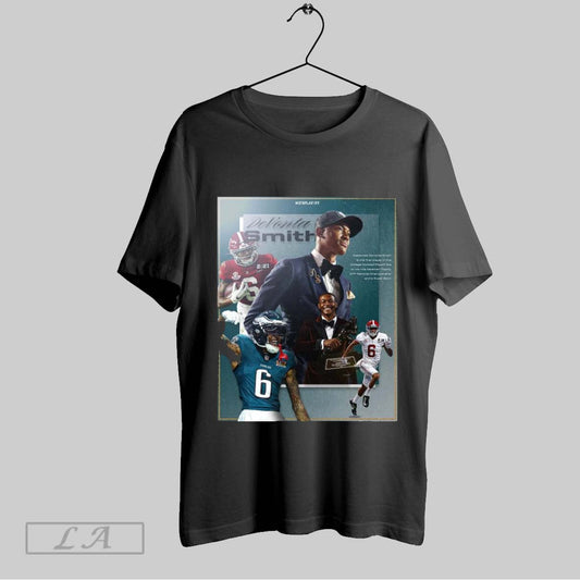 Top Poster Alabama And Philadelphia Eagles Wr Devonta Smith Win The Heisman Trophy Cfp National Title And Super Bowl Sweatshirt T Shirt