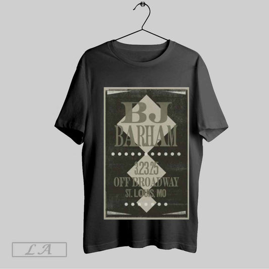 Top Poster Bj Barham American Aquarium Mar 23 2025 Off Broadway St Louis Mo T Shirt Sweatshirt Hoodie Shirt
