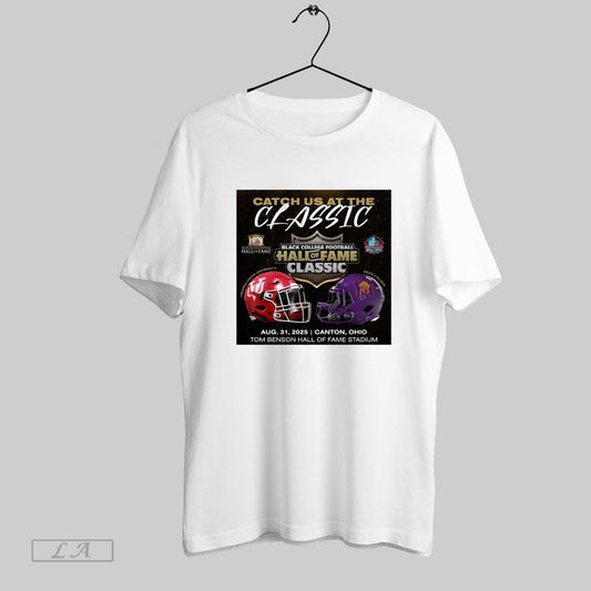 Top Poster Black College Football Hall Of Fame Classic Virginia Union University Vs Miles College Aug 31 2025 Canton Ohio T Shirt Sweatshirt Hoodie Shirt