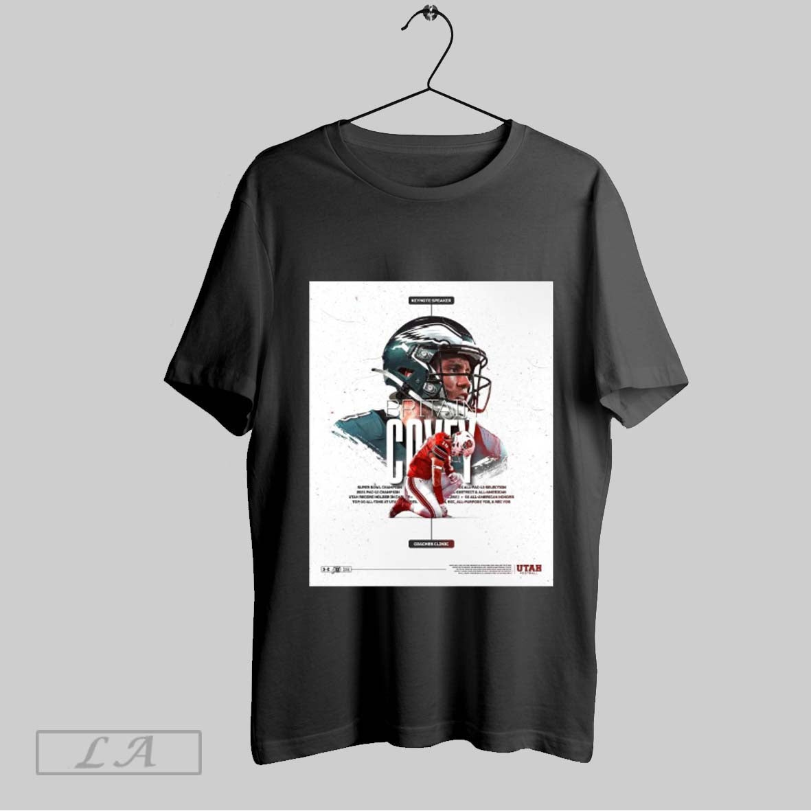 Top Poster Britain Covey Philadelphia Eagles Is Locked In As Keynote Speaker For This Years Coaches Clinic T Shirt Sweatshirt Hoodie Shirt