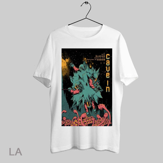 Top Poster Cave In March 28 2025 Oxbow Portland Me With Glacier Sweatshirt Tee Shirt