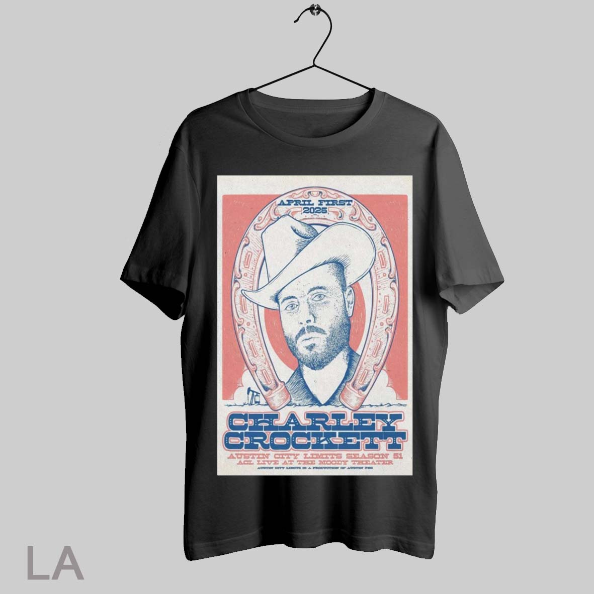 Top Poster Charley Crockett Acl Live At The Moody Theater In Austin Tx On April 1 2025 Tour T Shirt Sweatshirt Hoodie Shirt