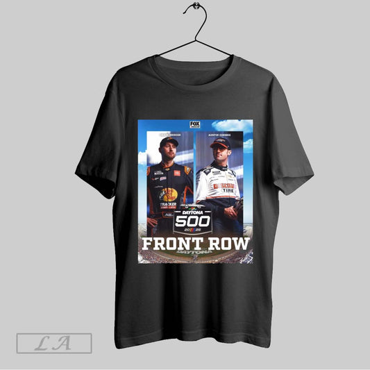 Top Poster Chase Briscoe And Austin Cindric Daytona 500 2025 Front Row Fox Nascar Sweatshirt T Shirt