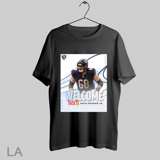 Top Poster Chicago Bears Football Nfl Have Re Signed Doug Kramer Jr T Shirt Sweatshirt Hoodie Shirt