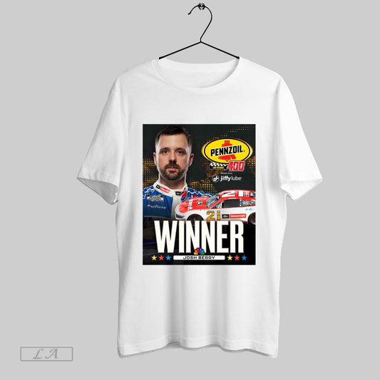 Top Poster Congrats Josh Berry And Wood Brothers Racing For Winning At Las Vegas Motor Speedway 2025 T Shirt Sweatshirt Hoodie Shirt