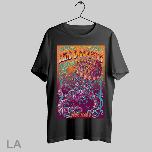 Top Poster Dead And Company Nv March 27 28 29 2025 Sphere Las Vegas Tour T Shirt Sweatshirt Hoodie Shirt