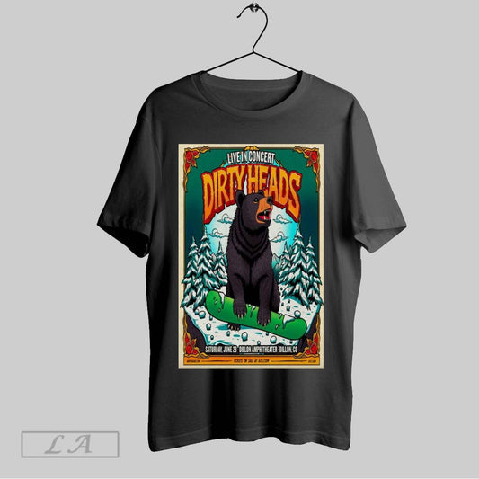 Top Poster Dirty Heads Saturday June 28 2025 Dillon Amphitheater Dillon Co Sweatshirt T Shirt