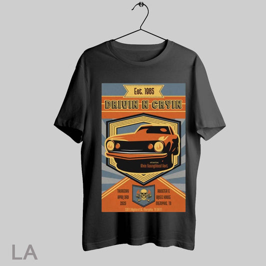 Top Poster Drivin N Cryin Show April 3 2025 Roosters Blues House Memphis Tn Oth Special Soust Alvin Youngblood Hart T Shirt Sweatshirt Hoodie Shirt