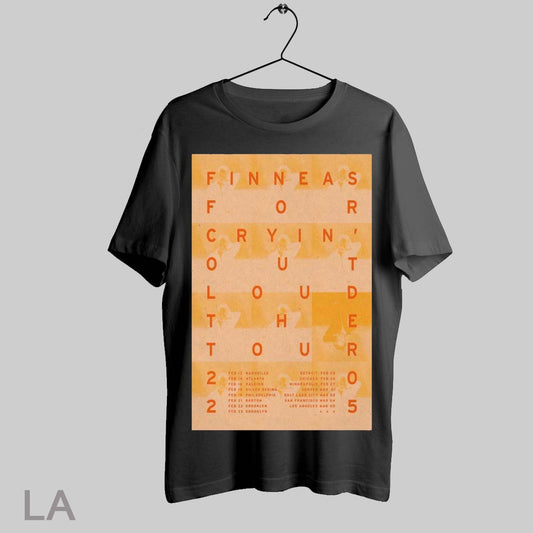 Top Poster Finneas For Cryin Out Loud Tour 2025 Feb 13 Nashville Feb 14 Atlanta Feb 16 Raleigh T Shirt Sweatshirt Hoodie Shirt
