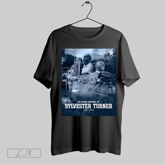 Top Poster Houston Astros In Loving Memory Of Congressman And Former Houston Mayor Sylvester Turner 1954 2025 T Shirt Sweatshirt Hoodie Shirt