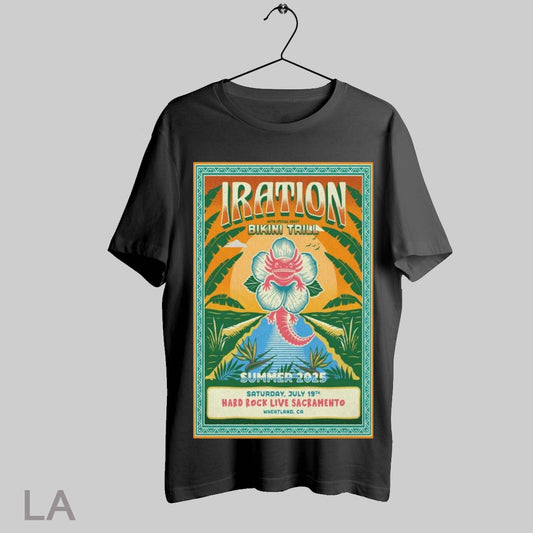 Top Poster Iration With Special Guest Bikini Trill July 19 2025 Hard Rock Live Sacramento Wheatland Ca Tour T Shirt Sweatshirt Hoodie Shirt
