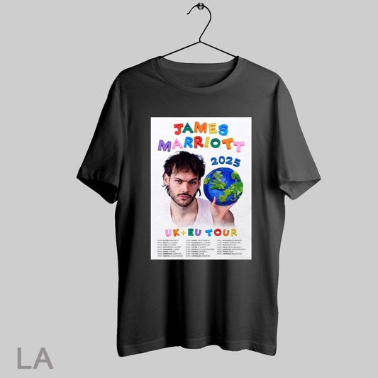 Top Poster James Marriott Uk Eu Tour 2025 01 Nov Exeter Lemon Grove 02 Nov Bristol O Academy T Shirt Sweatshirt Hoodie Shirt