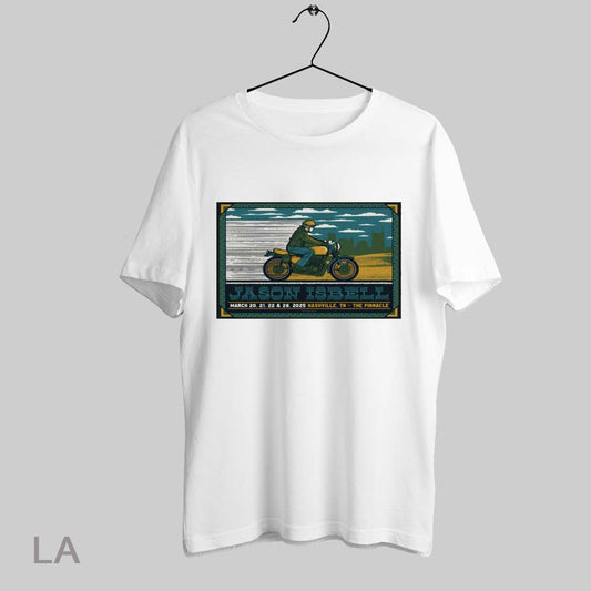 Top Poster Jason Isbell At The Pinnacle In Nashville Tn On March 20 28 2025 Tour Sweatshirt Tee Shirt