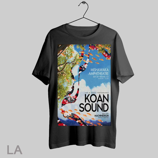 Top Poster Live And Sunset Performance Koan Sound Mishawaka Amphitheatre In Bellvue Co July 25 2025 Tour T Shirt Sweatshirt Hoodie Shirt