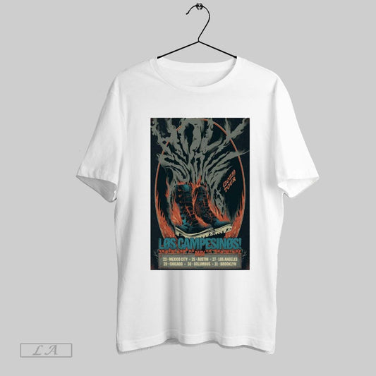 Top Poster Los Campesinos The Holy Smoke May 2025 Tour 23 Mexico City 25 Austin 27 Los Angeles 29 Chicago T Shirt Sweatshirt Hoodie Shirt