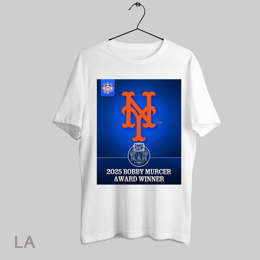 Top Poster Mlb New York Mets Bat Baseball Assistance Team 2025 Bobby Murcer Award Winner T Shirt Sweatshirt Hoodie Shirt