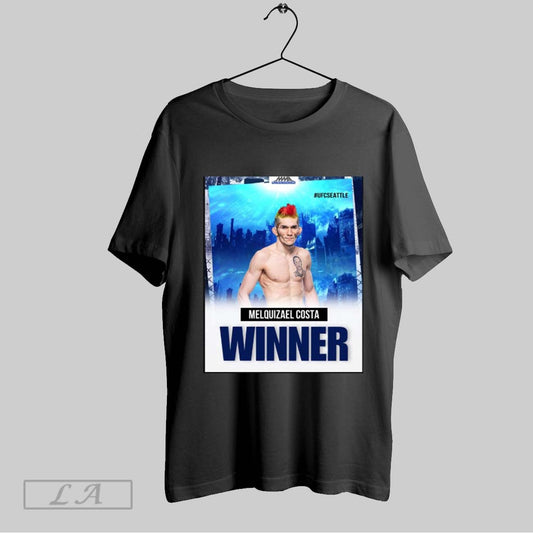 Top Poster Mma Uncensored Ufc Seattle Melquizael Costa Defeats Andre Fili Via Submission Round 1 T Shirt Sweatshirt Hoodie Shirt