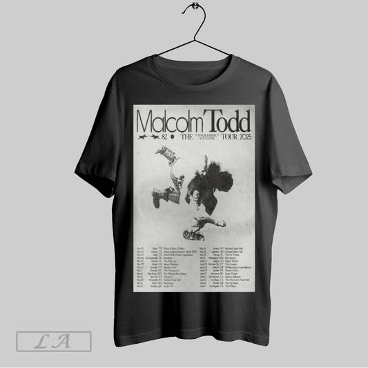 Top Poster Malcolm Todd The Wholesome Rockstar Tour 2025 May 01 Dallas Tx House Of Blues May 02 Houston Tx T Shirt Sweatshirt Hoodie Shirt