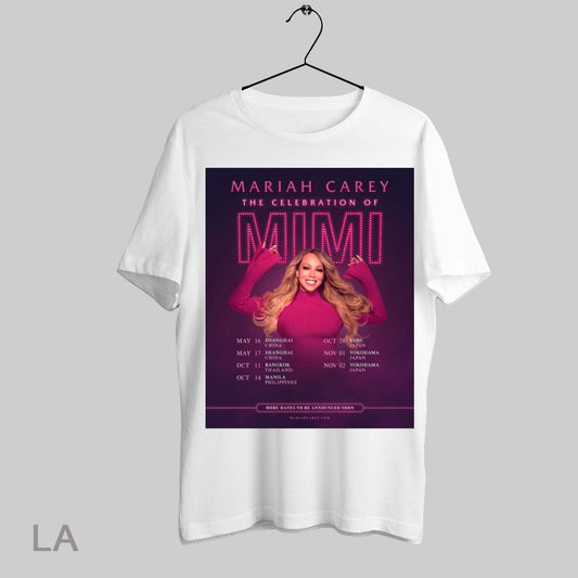 Top Poster Mariah Carey The Celebration Of Mimi May 16 17 Shanghai China October 11 2025 Bangkok Thailand T Shirt Sweatshirt Hoodie Shirt