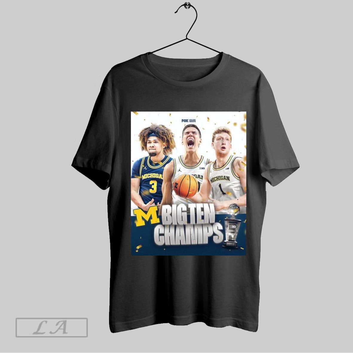 Top Poster Michigan Wolverines Mens Basketball 2025 Big Ten Tournament Champs For The First Time Since 2018 T Shirt Sweatshirt Hoodie Shirt