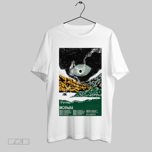 Top Poster Mogwai World Tour Uk Feb And May 2025 Sweatshirt T Shirt