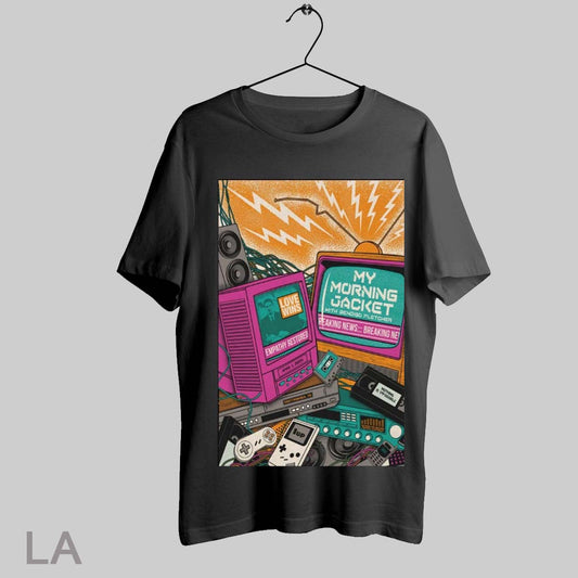Top Poster My Morning Jacket April 1 2025 Soldiers And Sailors Memorial Auditorium Chattanooga Tn Tour T Shirt Sweatshirt Hoodie Shirt