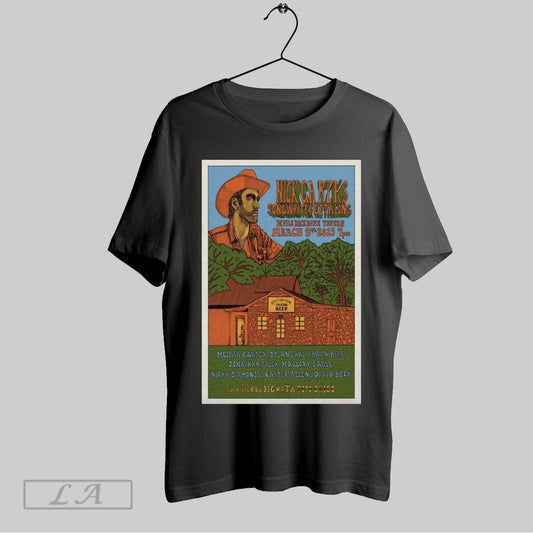 Top Poster Nick Garzas Get Along Devils Backbone Tavern Fischer Tx March 9th 2025 Sweatshirt T Shirt