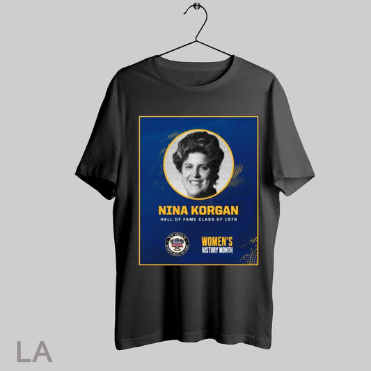 Top Poster Nina Korgan New Orleans Sports Hall Of Famers Class Of 1978 Womens History Month T Shirt Sweatshirt Hoodie Shirt