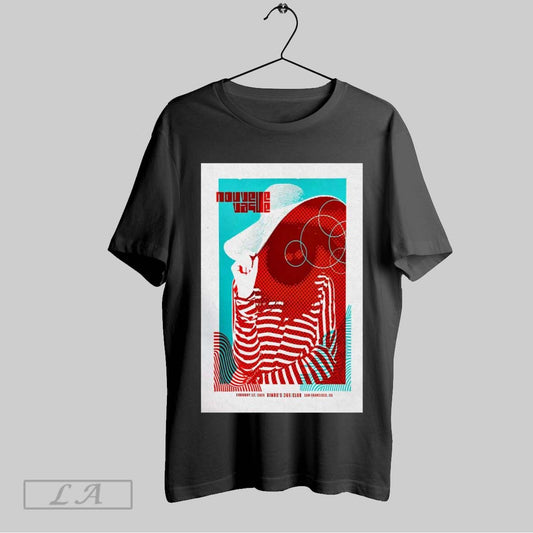 Top Poster Nouvelle Vague February 12 2025 Bimbos 365 Club San Francisco Ca Sweatshirt T Shirt